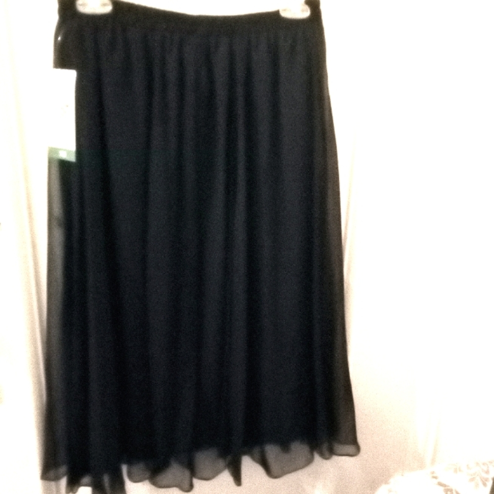 Patra Chic Black Skirt NWT 10p